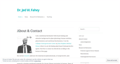 Desktop Screenshot of jedfahey.com